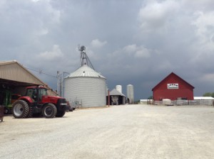 Abigail Thorpe/Medill Legan Family Farm, outside Fillmore, Indiana.